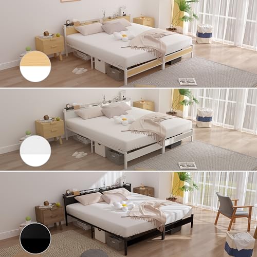 LunarLight ルーナライト スチール パイプベッド シングル 通気性 静音