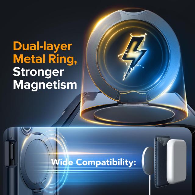 MOBOSI for Samsung Galaxy Z Fold 6 ケース [Magsafe対応]、[リングスタンド＆ヒンジ保護＆スクリーンプロテクター内蔵] Sペンホルダー付_3