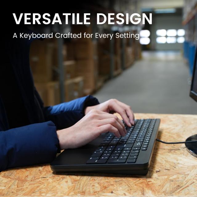 Perixx PERIBOARD-534US タッチパッド搭載 有線 コンパクト キーボード