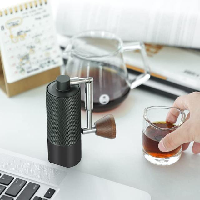 TIMEMORE タイムモア NANO3 手挽きコーヒーミル 全金属 粗さ調節機能 手回し式 ハンドミル 省力均一 coffee grinder (NANO3-ブラック)_5