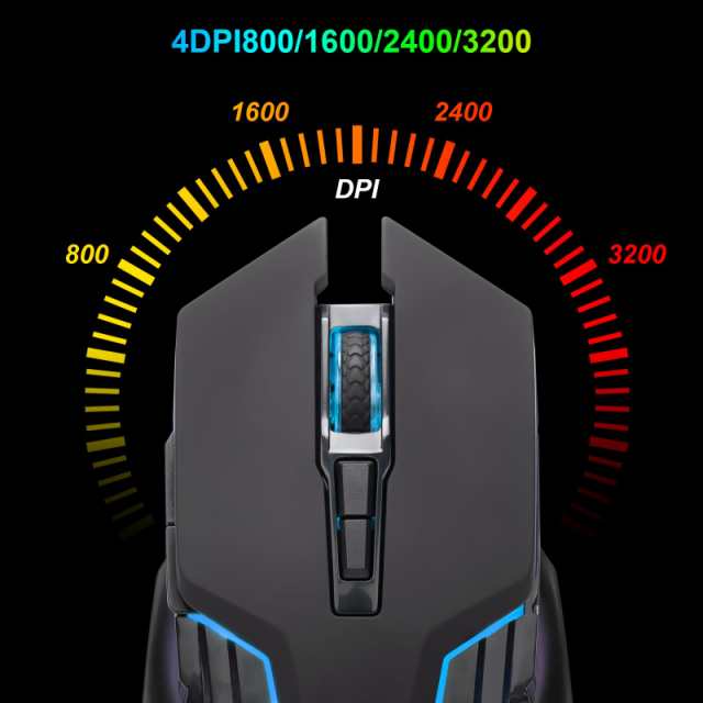 ワイヤレスゲーミングキーボードマウスセット 108キーLEDバックライトRGBキーボー 2.4GHz 無線 充電式 日本語配列 19キー防衝突 4段階DPIの通販は