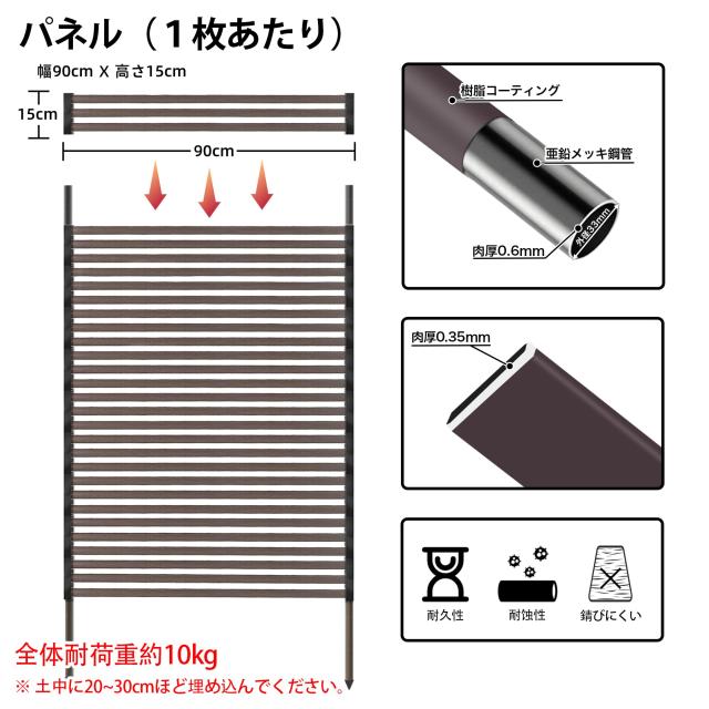 Caroeas 目隠しフェンス ボーダーフェンス 屋外 フラワートレリス Amazon | Caroeas 目隠しフェンス ボーダーフェンス 屋外