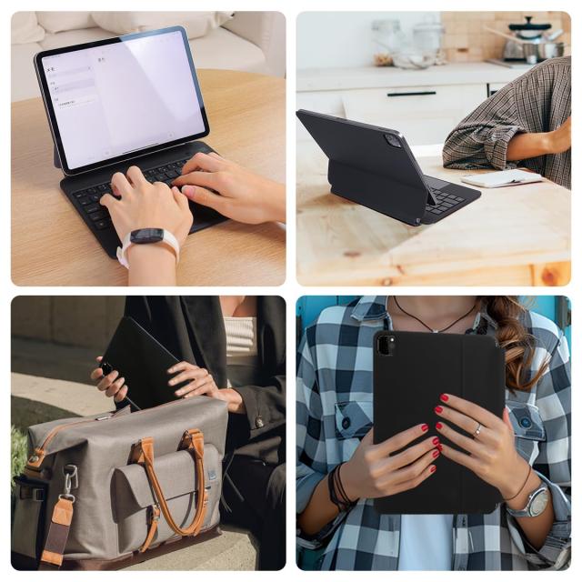 LAMA マジックキーボード付きケース 2024 iPad Air6（M2）11インチ iPad Air第4/5世代10.9インチ iPadPro第1/2/3/4世代 11インチに対応キ_6