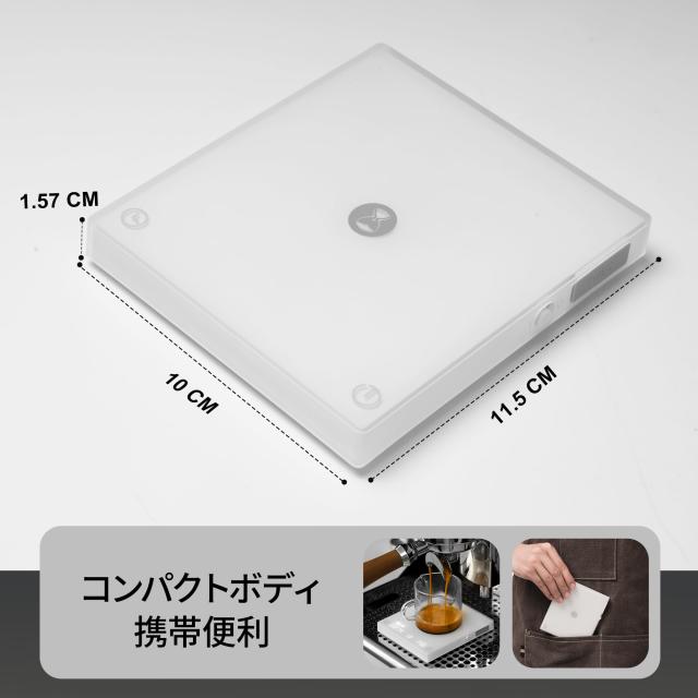 TIMEMORE タイムモア コーヒースケール Basic Mini 0.1g精度 ドリップスケール コンパクト 充電式 オートモード付き エスプレッソに適用_1