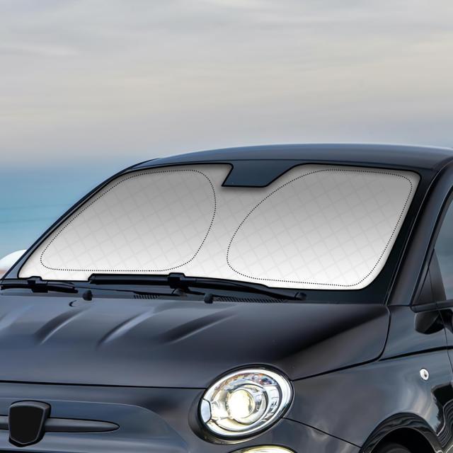 KUNGKIC フィアット Fiat 500 アバルト Abarth 595 専用 サンシェード