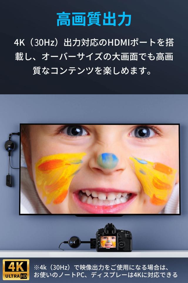 AIMIBO ワイヤレス HDMI 送受信 2×送信機+1×受信機セット HDMI 無線 ビデオトランスミッター 映像と音声同時出力 ミラー＆拡張モード搭_3