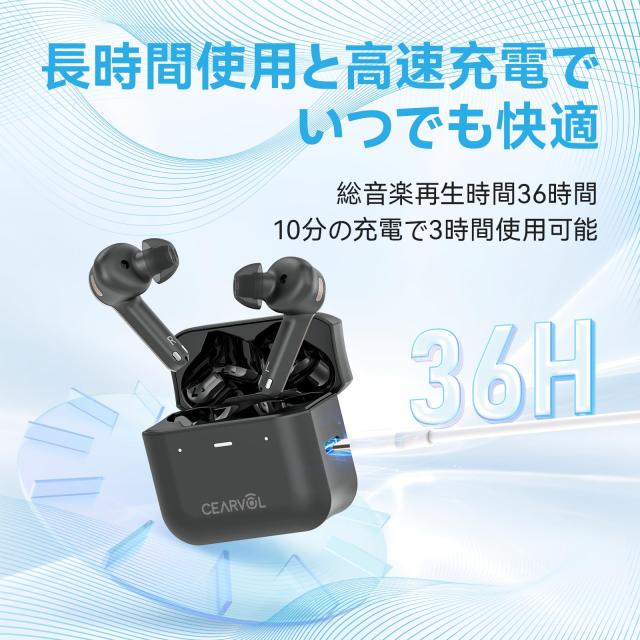 集音器 Bluetooth5.3 ワイヤレス イヤホン型 長時間使用 高速充電式 集音器 Bluetooth5.3 ワイヤレス 高齢者向け 長時間使用 高速