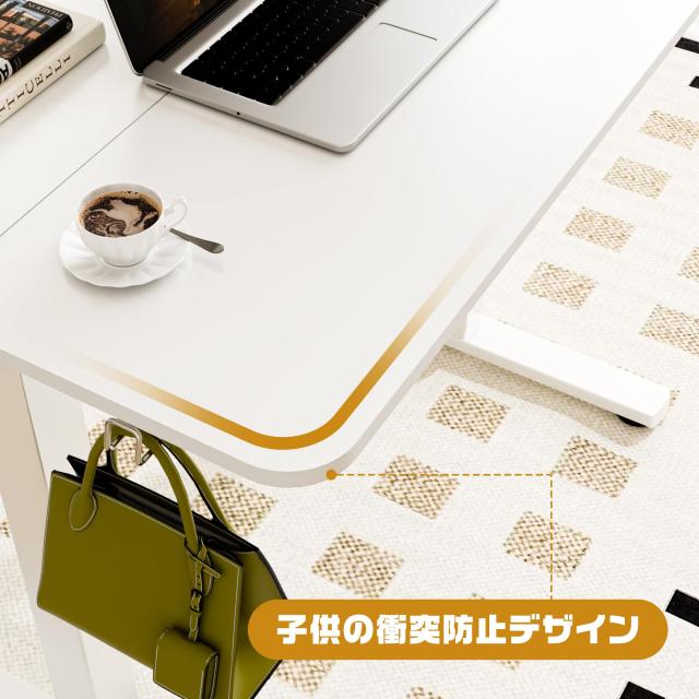 ERGOMAKER 昇降デスク 幅90*奥行60CM 電動昇降デスク 高さ調節デスク