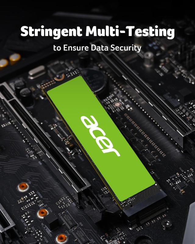 Acer M.2 SSD 2TB FA200 NVMe1.4 2280 PCIe Gen4×4 超高速(最大