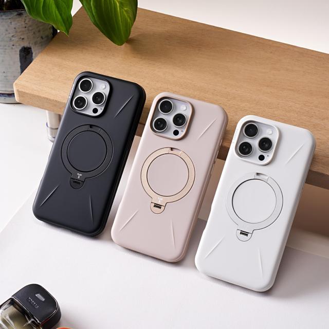 新型ゼンマイ式 ・本体新色にピッタリ！】TORRAS iPhone 16 Pro Max 用