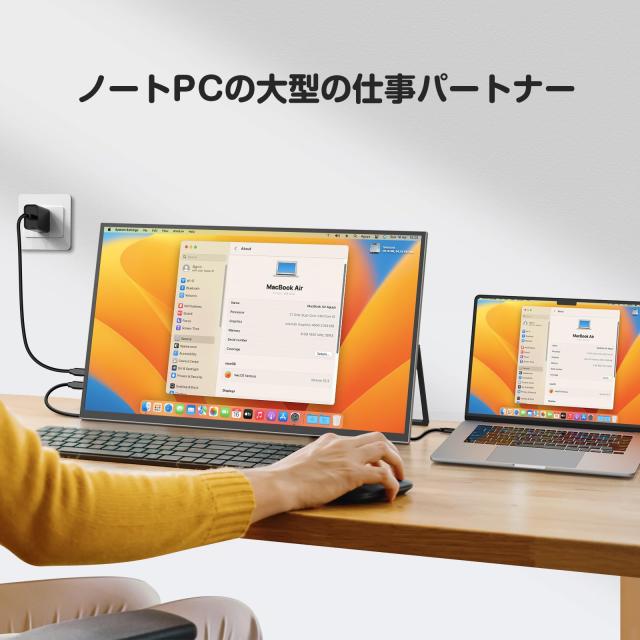 Newsoul 22インチ モバイルモニター Newsoul モバイルモニター 22インチ モバイルディスプレイ 2K