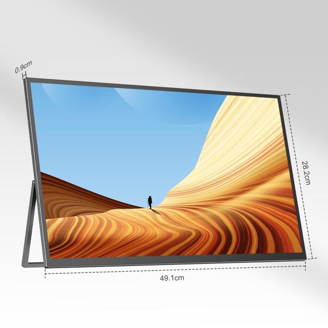 Newsoul モバイルモニター 22インチ モバイルディスプレイ 2K 持ち運び