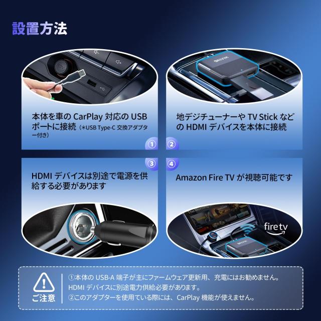 DRIVIM Car TV Mate カーテレビメイト HDMI マルチメディア アダプター