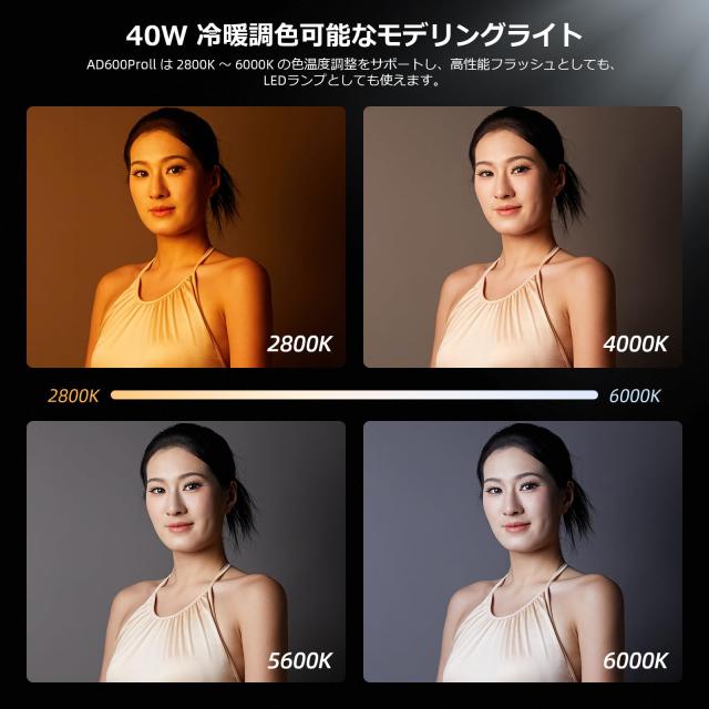 GODOX AD600 Pro II AD600Pro II アウトドア フラッシュ ストロボ、 TTL HSS 1/8000s 600Ws スタジオ フラッシュ モノライト リチウムイ_4