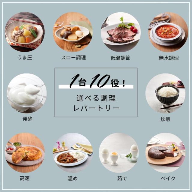 タイガー魔法瓶(TIGER) 電気圧力鍋 4.0L 1台10役 オート43メニュー 圧力/低温/無水/発酵/炊飯/自動調理 二次元コードシール付き マットブ