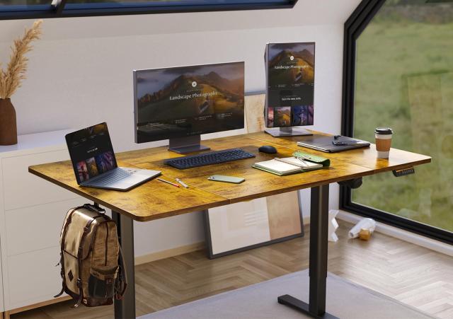 Claiks 昇降デスク 初心者向け スタンディングデスク 電動