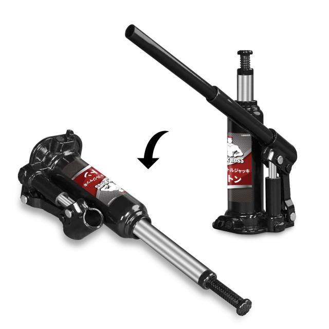Jack Boss ダルマジャッキ 2t 横方向にも使える ボトルジャッキ 油圧