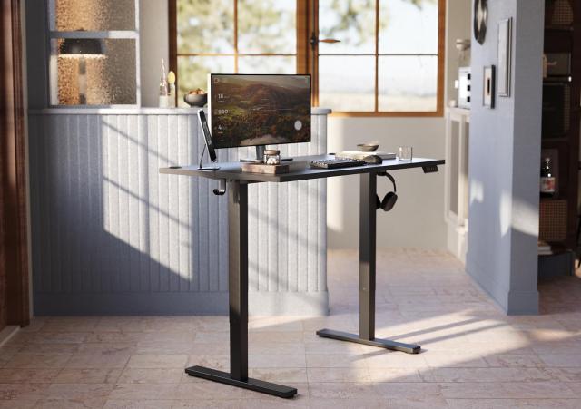 Claiks 昇降デスク 初心者向け スタンディングデスク 電動 パソコン
