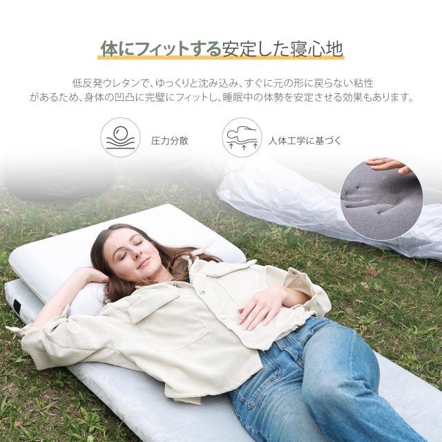 SynthoSpace 車中泊 マット ごろ寝マット 28D コット 防水加工 防菌