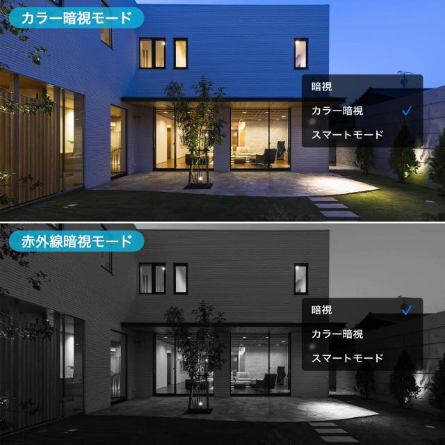 【2K・二重レンズ】 防犯カメラ 屋外 ソーラー 電池式 ワイヤレス 監視カメラ 自動追尾 2.4Ghz PTZ機能 電源不要 15600mAh 夜間カラー セ