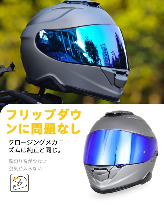 Soman GT-Air 2 シールド, CNS-1 シールド ミラーシールドです適合機種