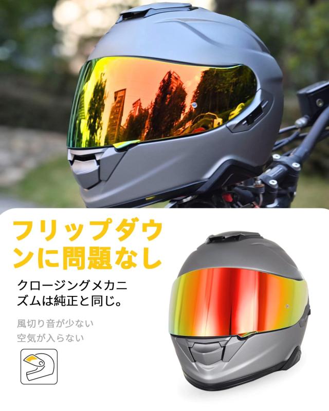 Soman GT-Air 2 シールド, CNS-1 シールド ミラーシールドです適合機種