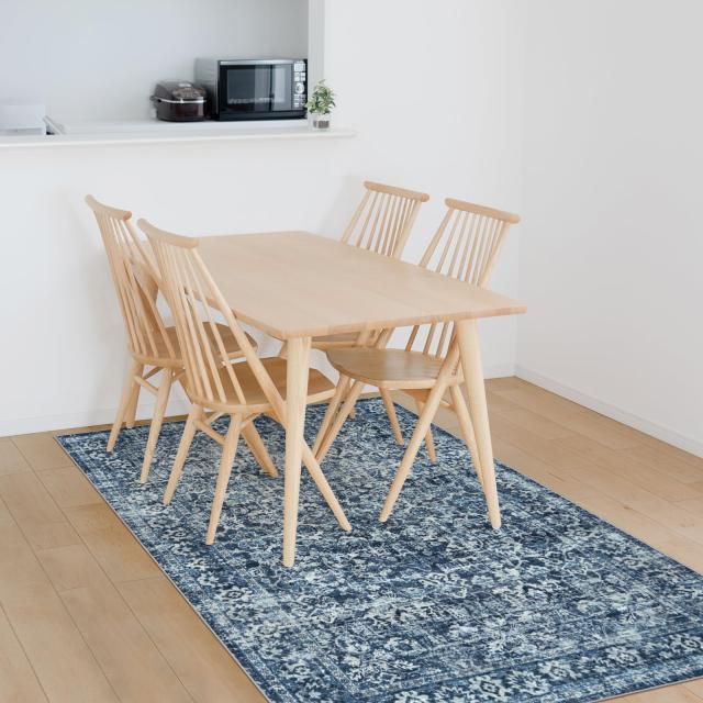 HAOCOO ラグ カーペット 洗える 140×200cm オールシーズン適用 絨毯 ペルシャ風 ラグマット 1.5畳 ふわふわ 滑り止め ホットカーペット_5