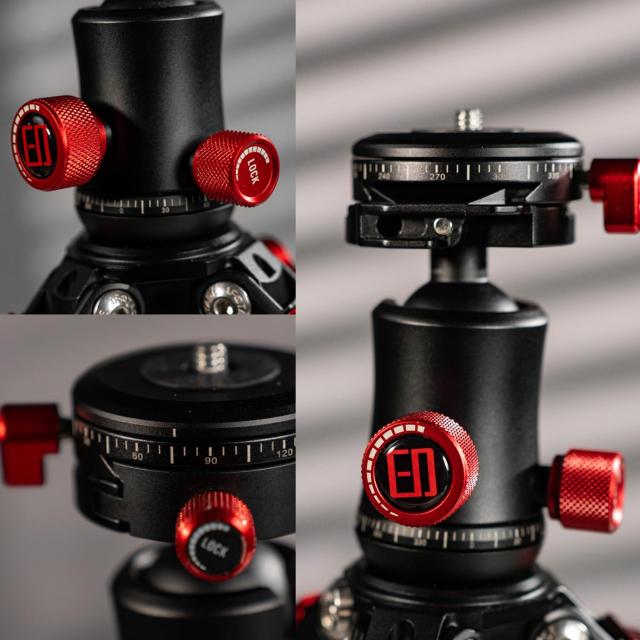 IFOOTAGE 自由雲台三脚ボール雲台 MP30デュアル360°パノロミック撮影