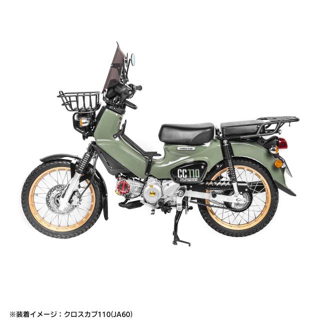 HI-LINE バイク リアキャリア クロスカブ スーパーカブ 延長キャリア スチール製 丈夫 荷物積載 リアボックス トップケース対応 バイク
