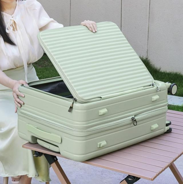 Amazon.co.jp: [Yuweijie] スーツケース キャリーケース 片開き 拡張