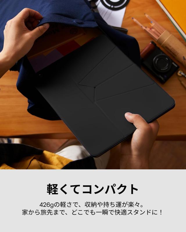 MOFT【公式直営店】iPad Pro 13インチ ケース（M4、2024）対応 タブレットケース 保護カバー タブレットスタンド 3角度調整可能 iPadスタ_5