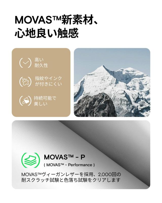 MOFT【公式直営店】iPad Pro 13インチ ケース（M4、2024）対応 タブレットケース 保護カバー タブレットスタンド 3角度調整可能 iPadスタ_7