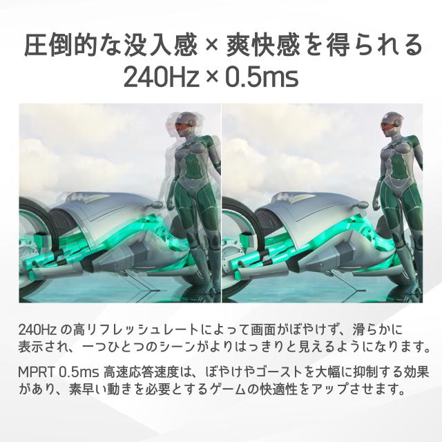 PHILIPS EVNIA ゲーミングモニター (24.5インチ/240Hz/180Hz/フルHD/VA