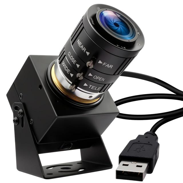 120fps USB カメラ ELP 4K 高速 USB ウェブカメラ ゴルフスイングカメラ 3X 手動光学ズームレンズ付き 12 メガピクセル USB カメラ ライ_8