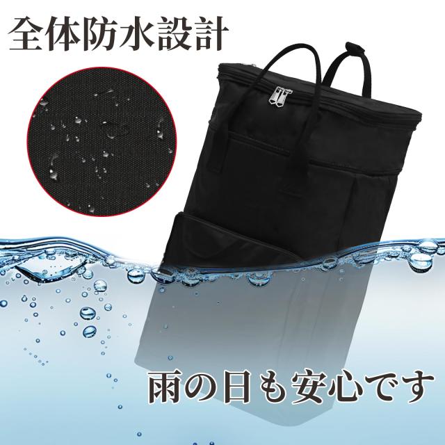 Vtuesxn【5輪+大容量50L+拡張り13cm+保冷機能付き】ショッピングカート 買い物カート 横押し ショッピングカート 高齢者 長さ調節3段階_5