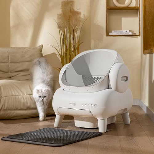 Neakasa 全自動猫トイレ 開放式広々設計 完全密封消臭 専用アプリ遠隔