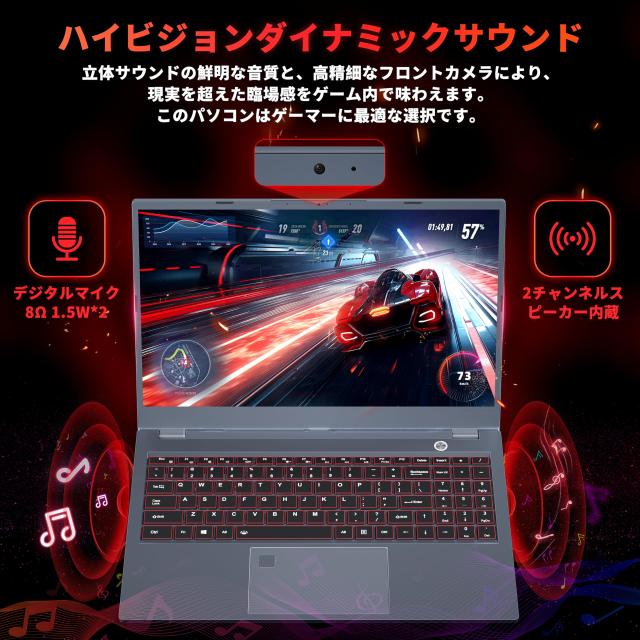 ノートパソコン Core I7 第9世代【Office 2019/win11 pro搭載】Core i7-9750H 15.6インチ IPS大画面 6コア12スレッド DDR4 32GBメモリ/Nvの通販は