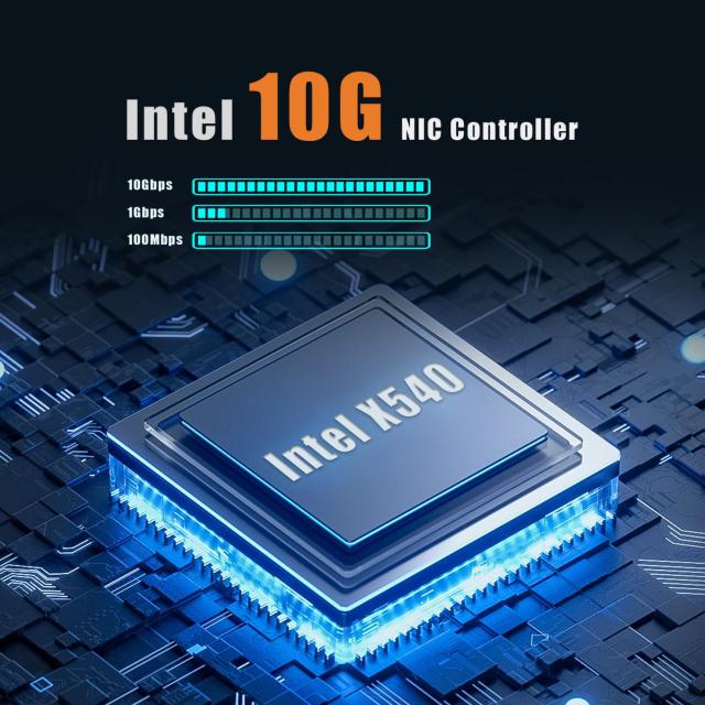 GLOTRENDS ST7215 10Gb RJ45 LAN カード、Intel X540 コントローラ、PCIE 2.1 X8 インターフェース、Mac OS非対応_3