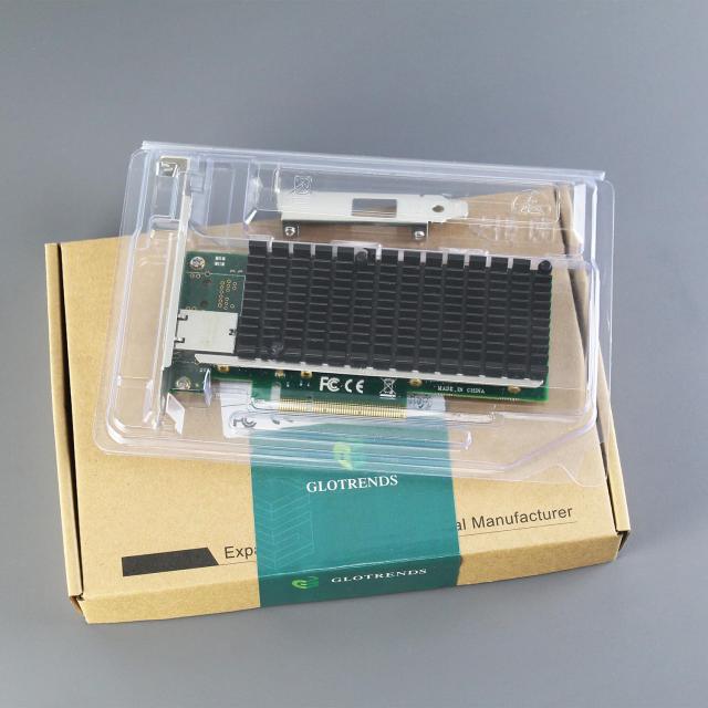 GLOTRENDS ST7215 10Gb RJ45 LAN カード、Intel X540 コントローラ、PCIE 2.1 X8 インターフェース、Mac OS非対応_8