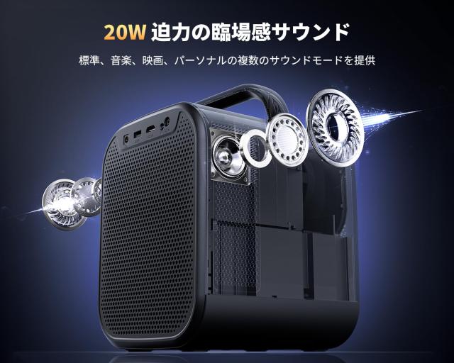 Netflix公式ライセンス・Dolby対応 】プロジェクター Google TV搭載