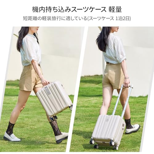 Hanke] 14サイズ キャリーケース 1泊2日 小型 スーツケース 機内