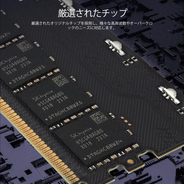 Netac Z RGB DDR5-7200MHz メモリ 16 GBX2 デスクトップ PC メモリ DDR5 32 GB-7200MHz 288 ピン-UDIMM サポート インテル XMP 3.0