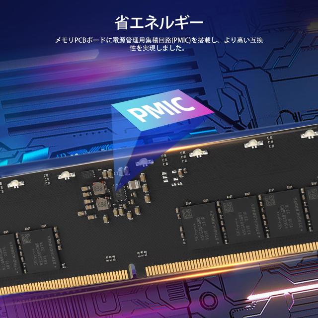 Netac Z RGB DDR5-7200MHz メモリ 16 GBX2 デスクトップ PC メモリ DDR5 32 GB-7200MHz 288 ピン-UDIMM サポート インテル XMP 3.0