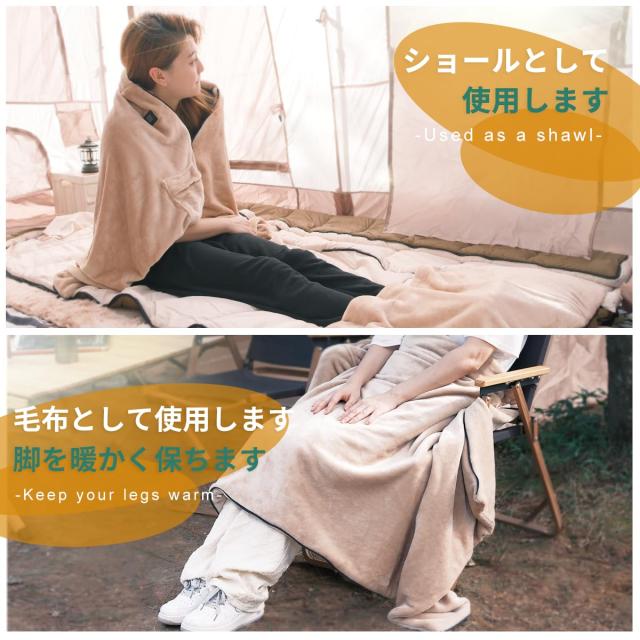 CAMDOOR【人工ダウン・30秒収納】寝袋 冬用 ダウン シュラフ 封筒型 ナイロン 320T防水耐裂 1.8kg 2.2kg キャンプ 寝袋 コンパクト -15℃