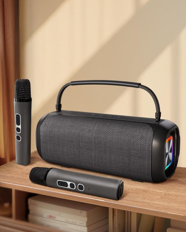 カラオケスピーカー Hoshikou Denpa 80W大出力ポータブルスピーカー