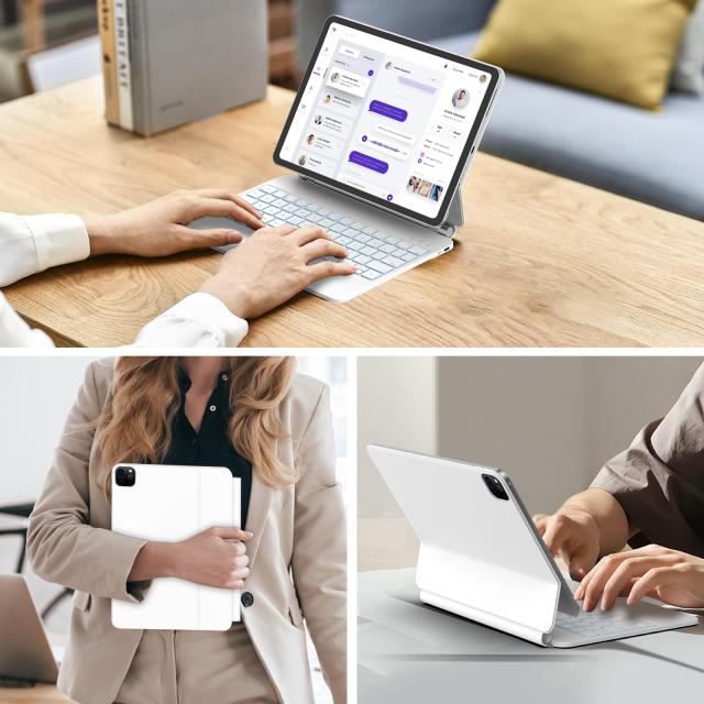 WOTOWEL i-Padマジックキーボード iPad Air11インチ（M2/M3） i-PadAir10.9インチ第4/5世代 iPadPro11インチ第4/3/2/1世代 日本語配列 高_6