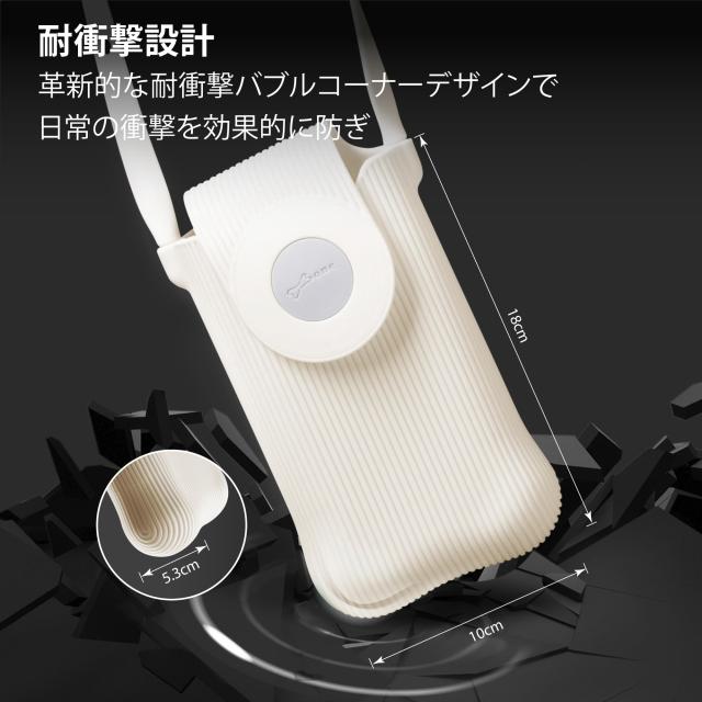 BONE スマホポーチ スマホ ショルダー 携帯ポーチ スマホバッグ スマホ