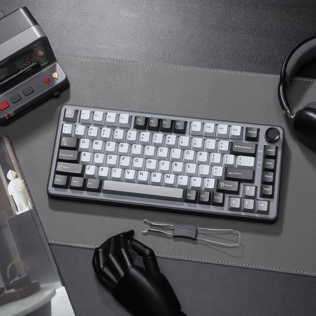 YUNZII B75 75% 有線 メカニカルキーボード ホットスワップ対応