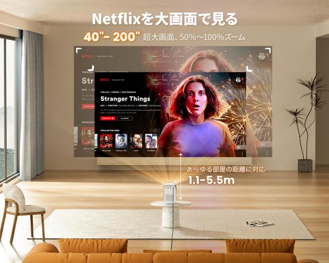 ETOE プロジェクター 4K Google TV 訳あり ETOE プロジェクター 小型 Google TV搭載 フルHD 1080p 4K対応