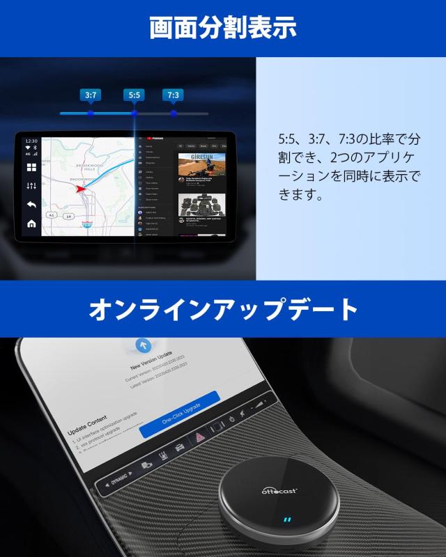 公式】オットキャストOttocast OttoAibox P3 Lite 4GBメモリ 公式】オットキャストOttocast OttoAibox P3 Lite 4GBメモリ
